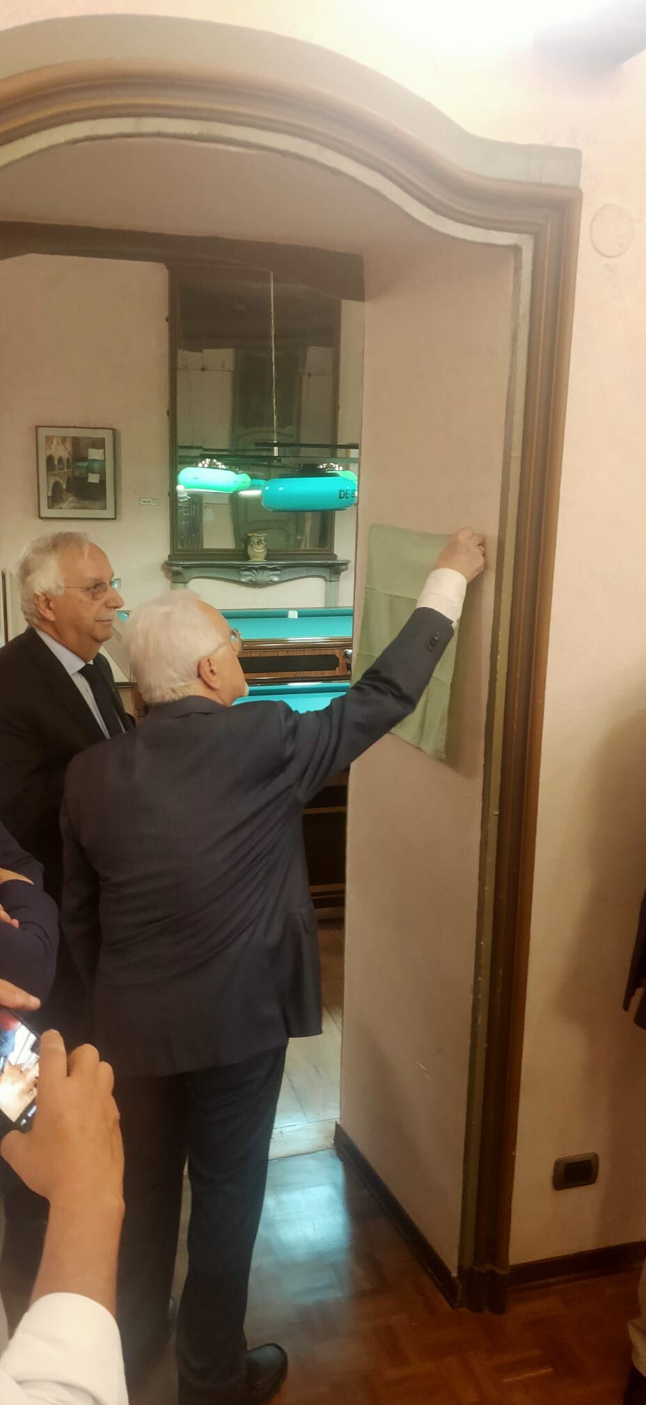 Intitolazione della sala biliardi del Circolo Caprissi a Marco Allocco 2