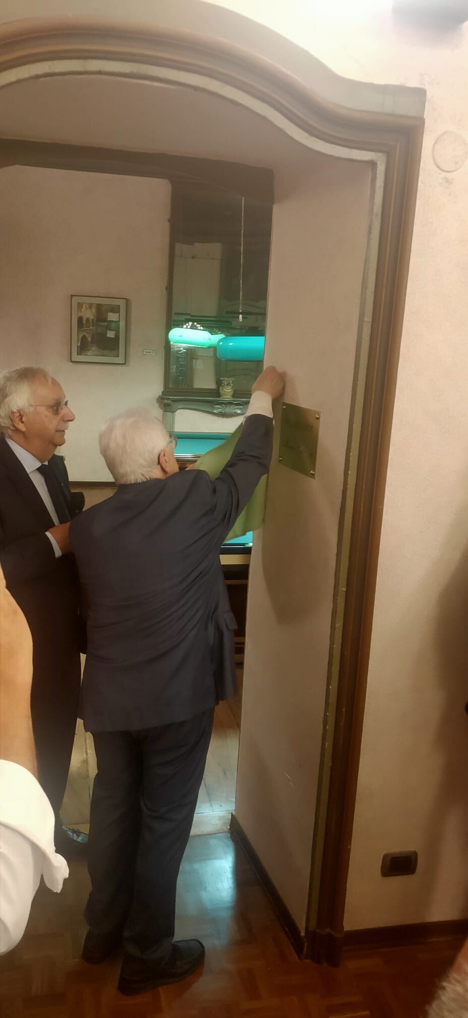 Intitolazione della sala biliardi del Circolo Caprissi a Marco Allocco 8