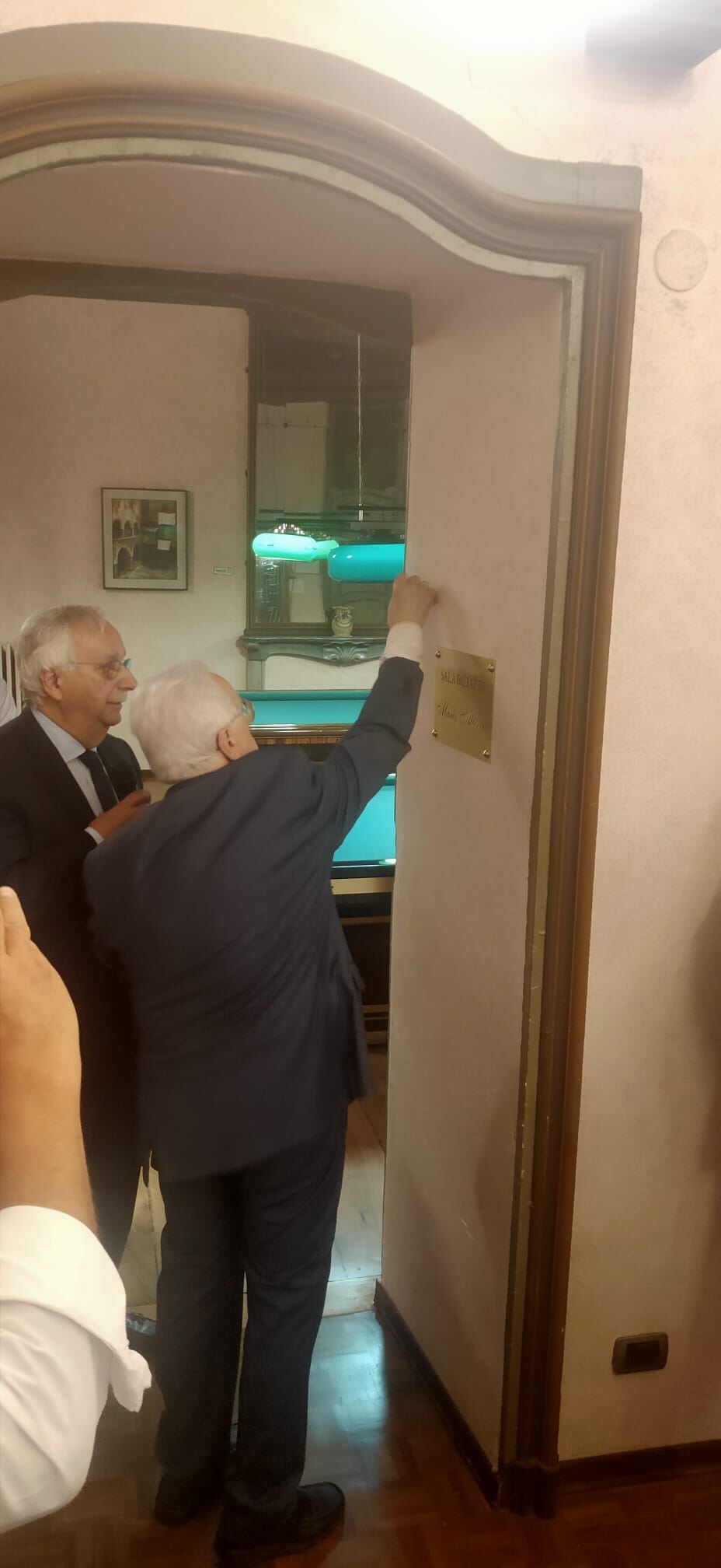 Intitolazione della sala biliardi del Circolo Caprissi a Marco Allocco 12
