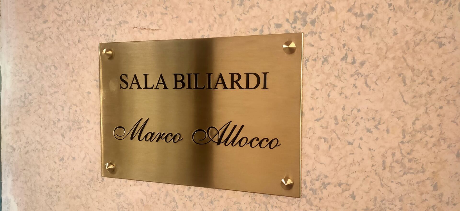 Intitolazione della sala biliardi del Circolo Caprissi a Marco Allocco 13