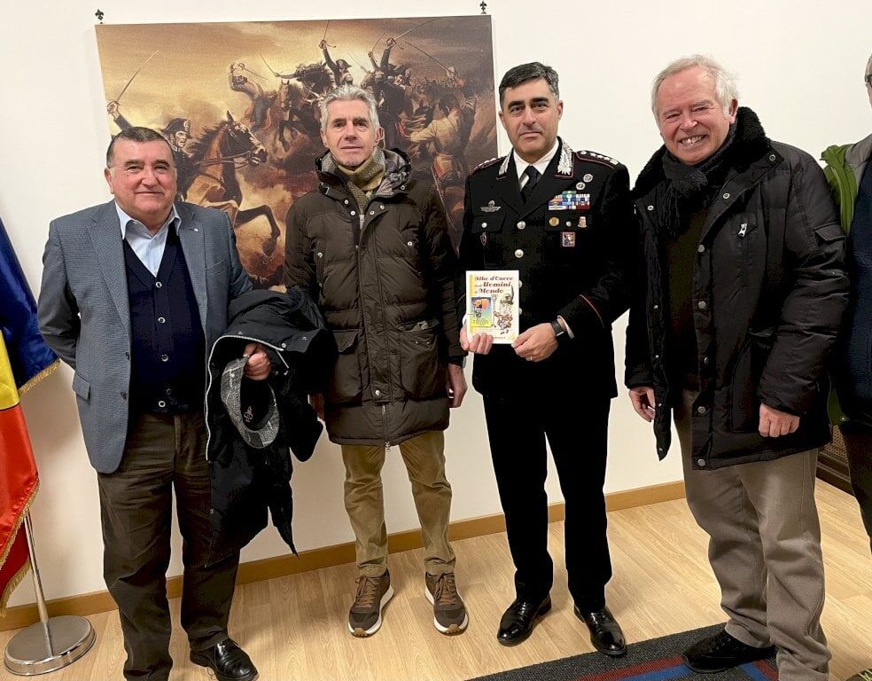 Il Comandante provinciale dei Carabinieri di Cuneo diventa "Uomo di Mondo"